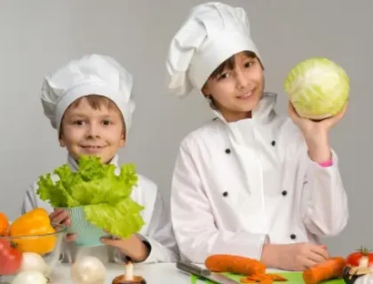 healthy cooking methods young chefs